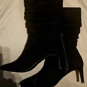 Alfani Elegant Black Heeled Boots